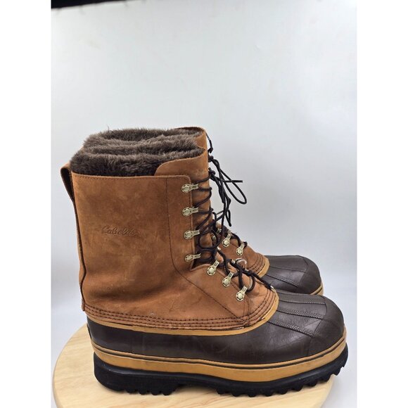 Cabelas Men's Insulated Winter Snow Pac Boots 83-0147 US Size 11 - Picture 1 of 8